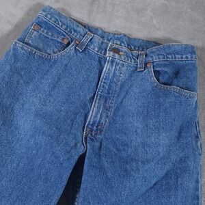 Vtg Levi's 550 Jeans Mens Tag Sz 34x30 (Fits 31x30) Relaxed Fit Blue Denim 1990s